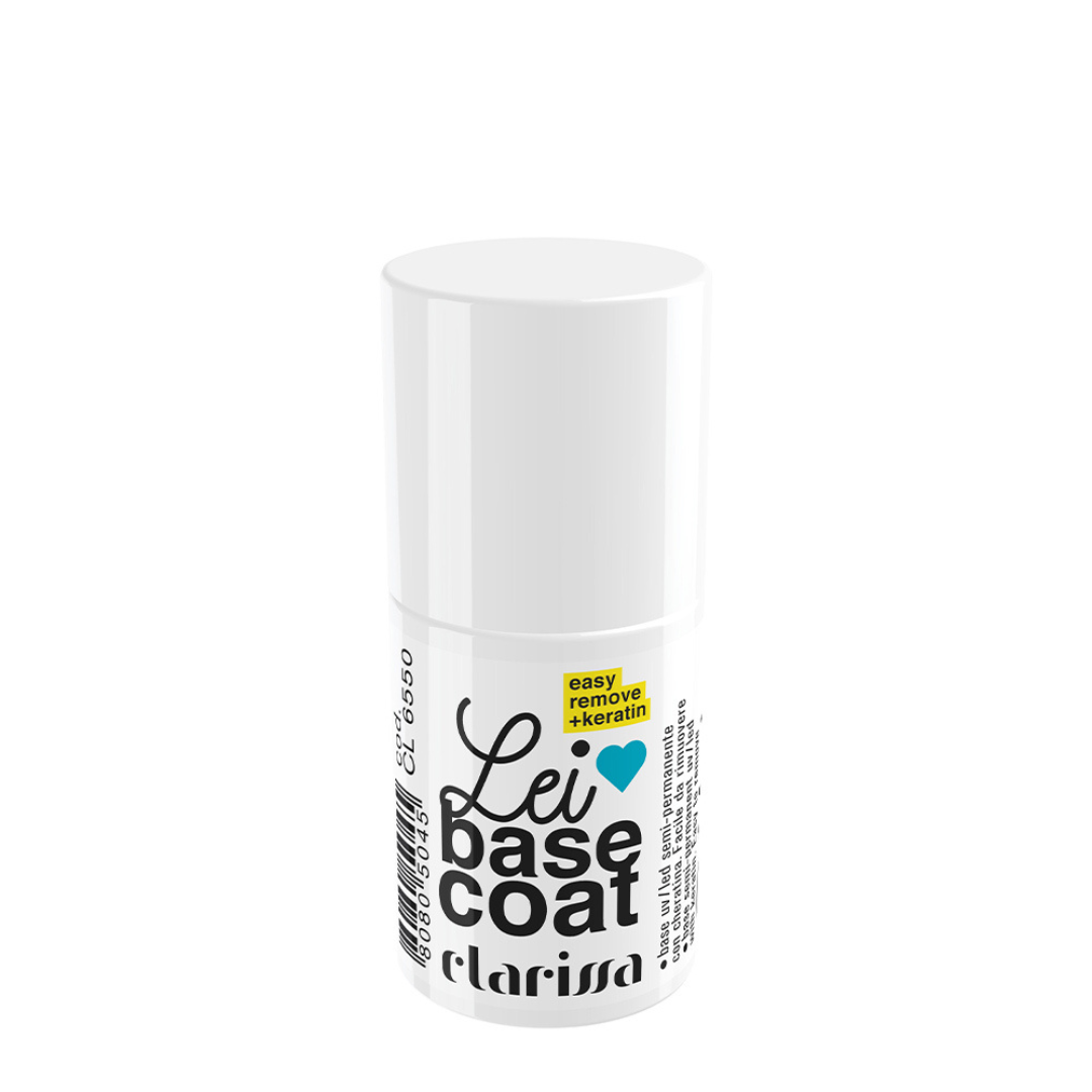 CLARISSA SMALTO SEMIPERMANENTE LEI BASE COAT  7ML     CL 6550