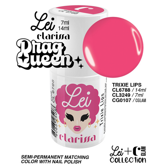 CLARISSA SMALTO SEMIPERMANENTE LEI TRIXIE LIPS 7ML   CL 3249