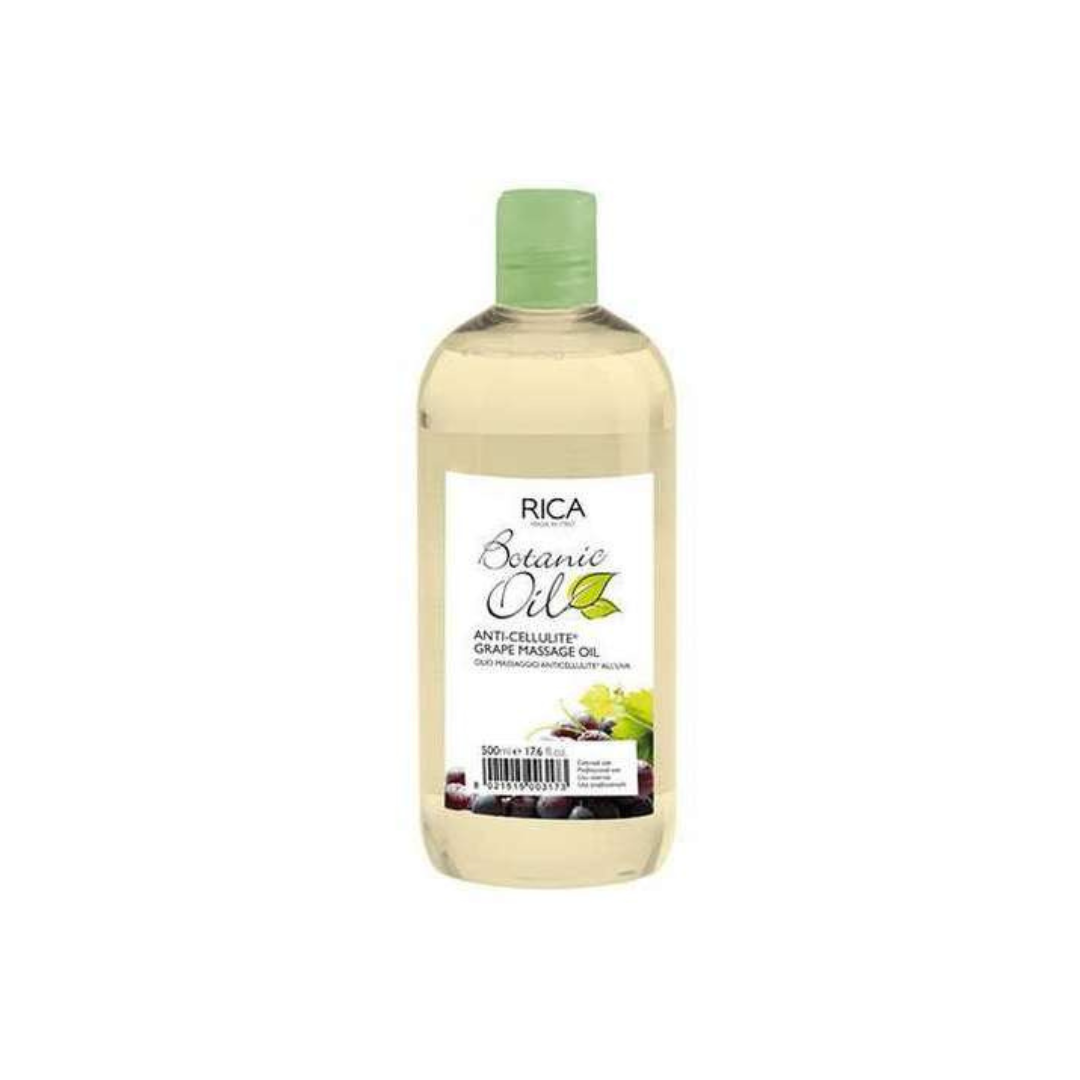 RICA OLIO MASSAGGIO BOTANIC ANTICELLULITE ALL'UVA 500ML