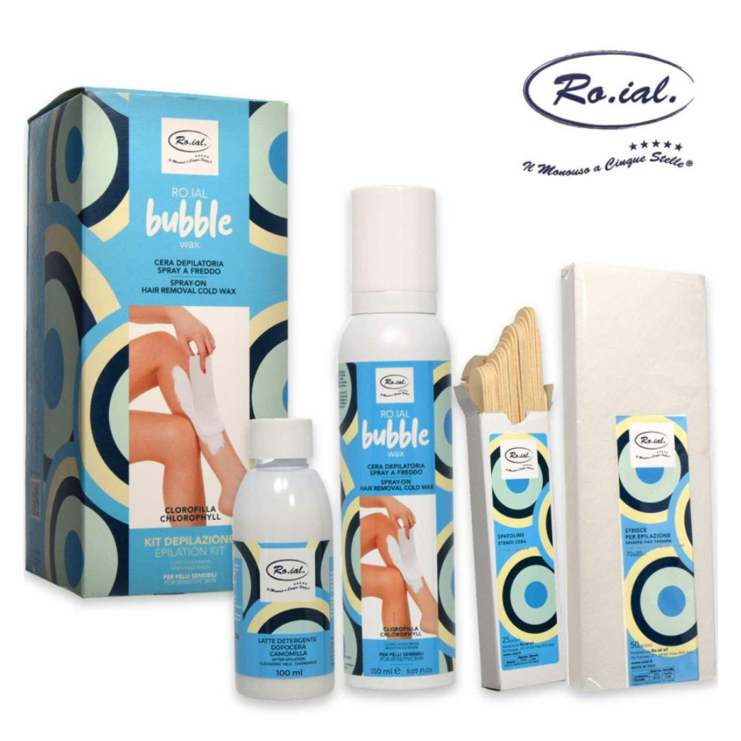 ROIAL KIT DEPIL.A FREDDO BUBBLE WAX CLOROFILLA