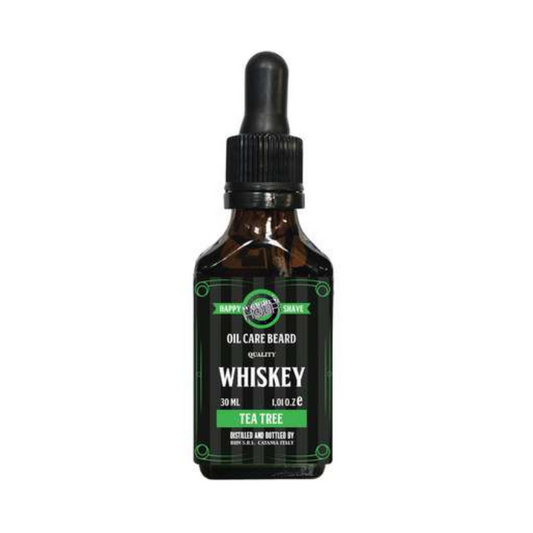 WHISKEY HAPPY HOUR OLIO DA BARBA 50ML TEA THREE   hh033