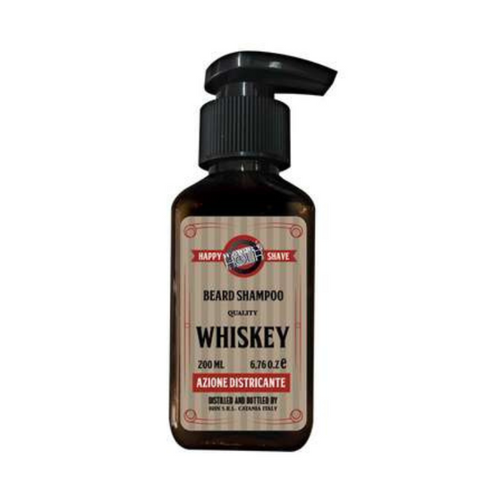 WHISKEY HAPPY HOUR SHAMPOO BARBA HAPPY 200ML