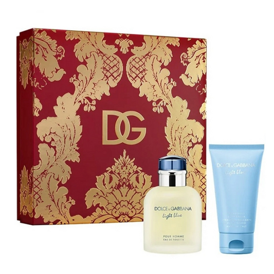 D&G CONF. LIGHT BLUE HOMME EDT75+BODY CREAM 50 ML