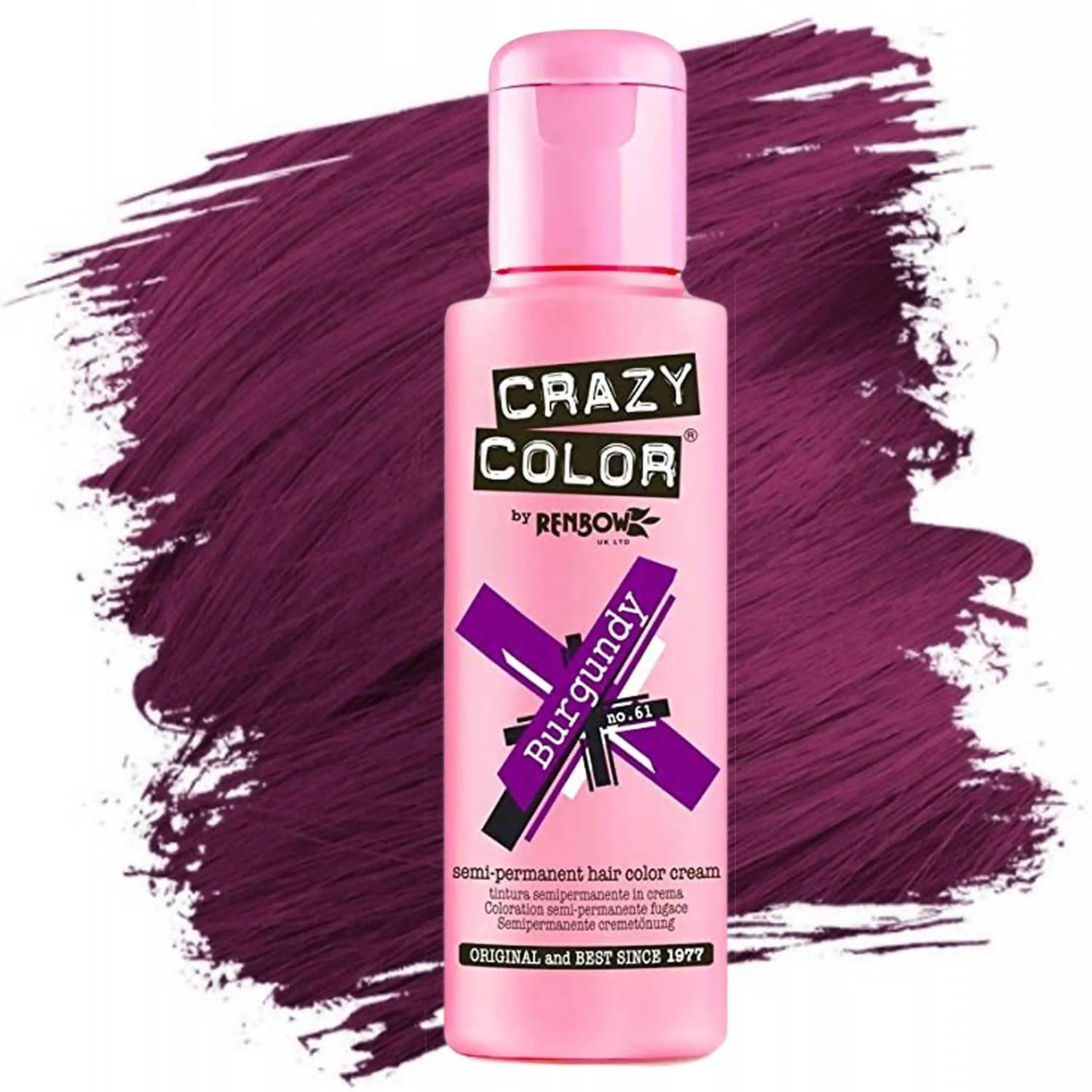 CRAZY COLOR 61 BURGUNDY 100ml