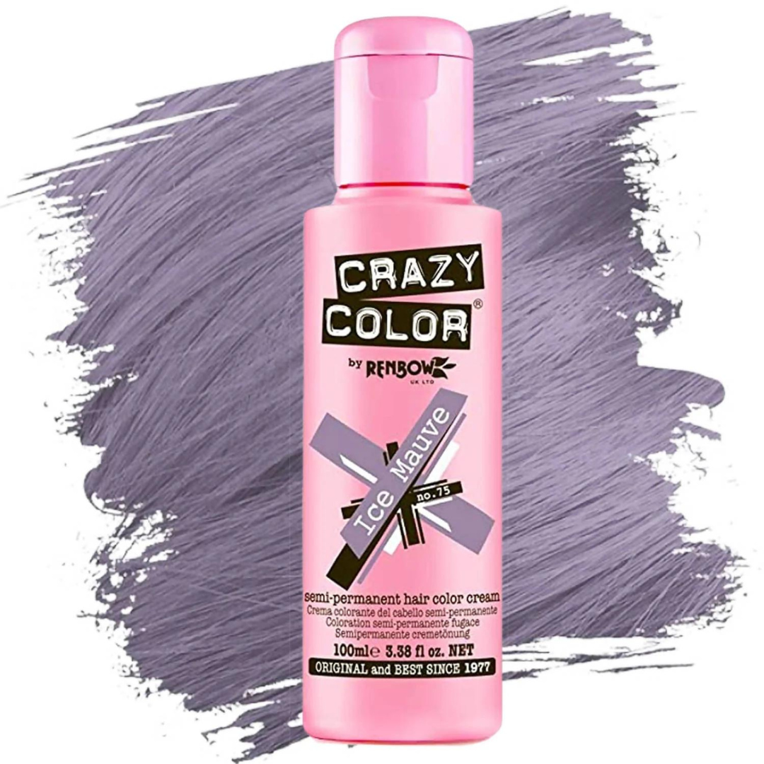 CRAZY COLOR 75 ICE MAUVE 100ML